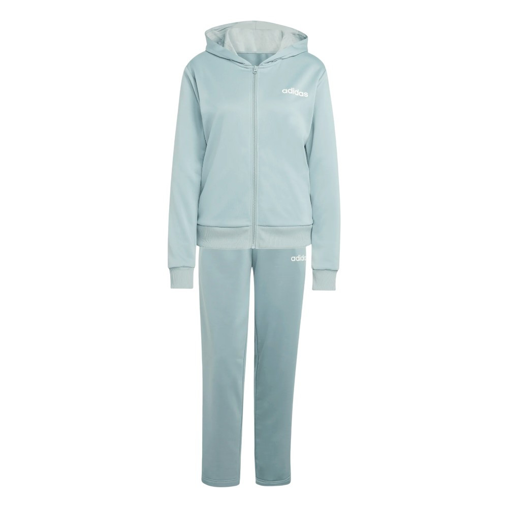 Imagen CHANDAL ADIDAS LINEAR TS VERDE SAMA KB8437 CONJUNTO MUJER