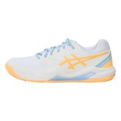 miniatura Imagen ZAPATILLAS ASICS GEL-DEDICATE 8 BLANCAS NARANJA GLOW 1042A241-104 PADEL MUJER