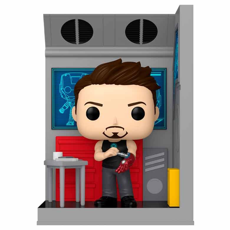 Funko Pop Nooks Marvel Tony Stark in his Workshop Iron Man en su Taller 1