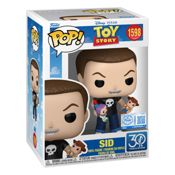 miniatura Funko Pop Toy Story Sid con Buzz y Woody en las Manos 1598 3