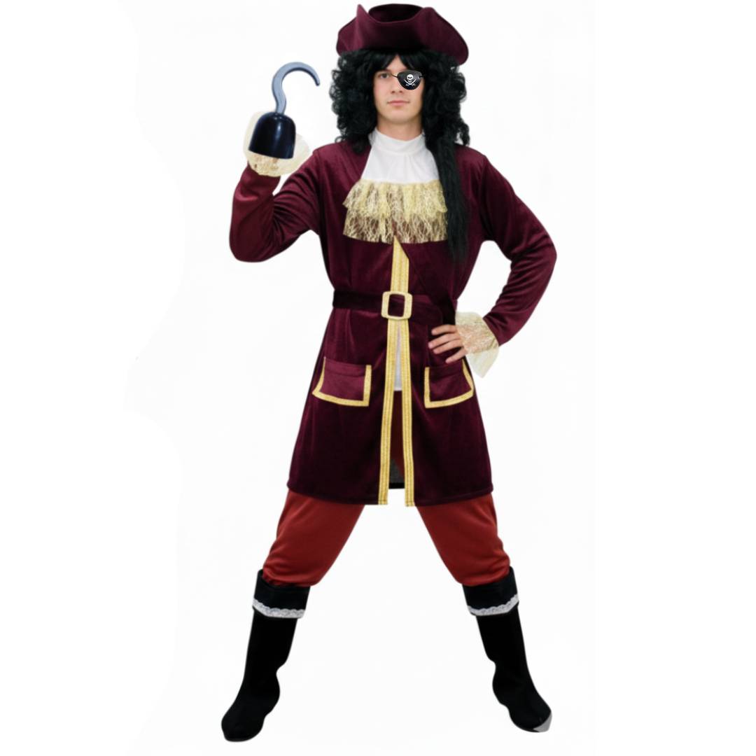 Disfraz de Capitán Garfio para Hombre 1