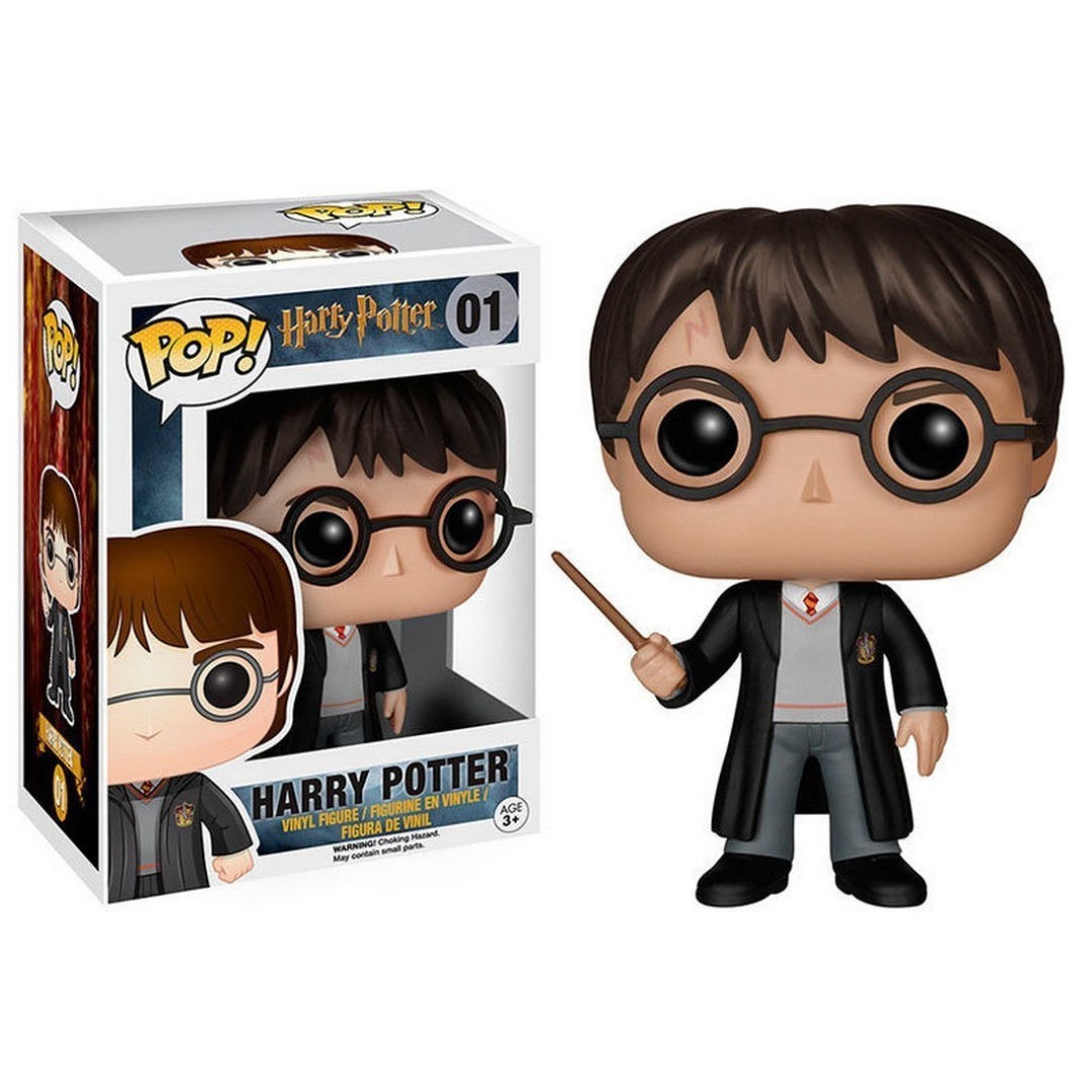 Funko Pop Harry Potter con túnica Gryffindor y Varita 01 1