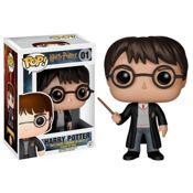 miniatura Funko Pop Harry Potter con túnica Gryffindor y Varita 01 1