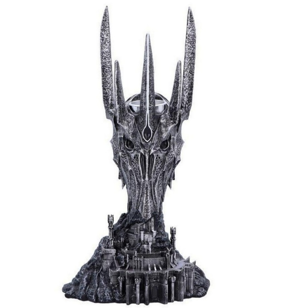 Figura Estatua Porta Vela Sauron sobre Mordor 33cm 1
