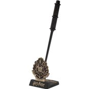 miniatura Varita Bolígrafo Harry Potter con Soporte Escudo Hogwarts de Severus Snape +-25cm 1