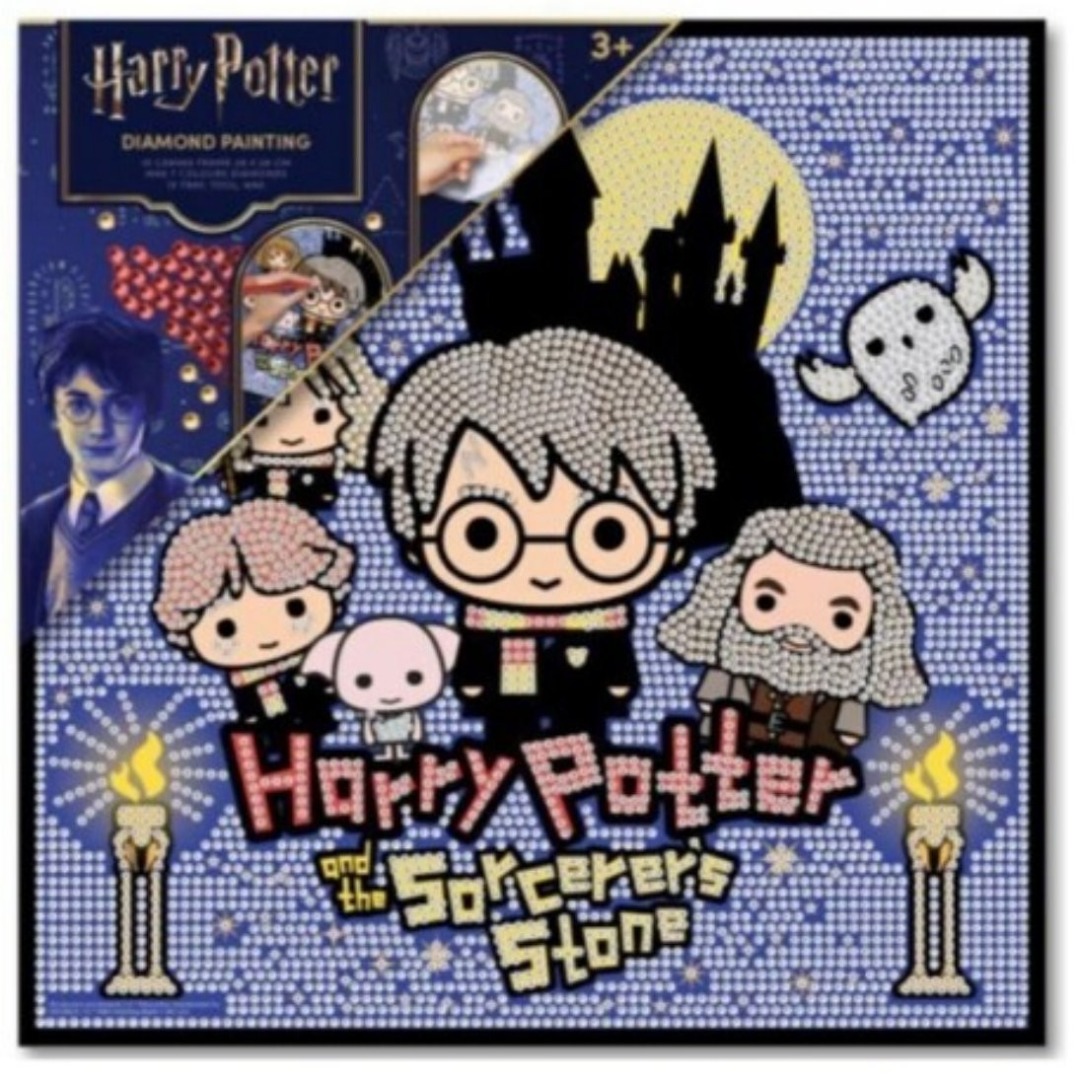 Juego de Pintura con Diamantes Harry Potter 29x29cm 1