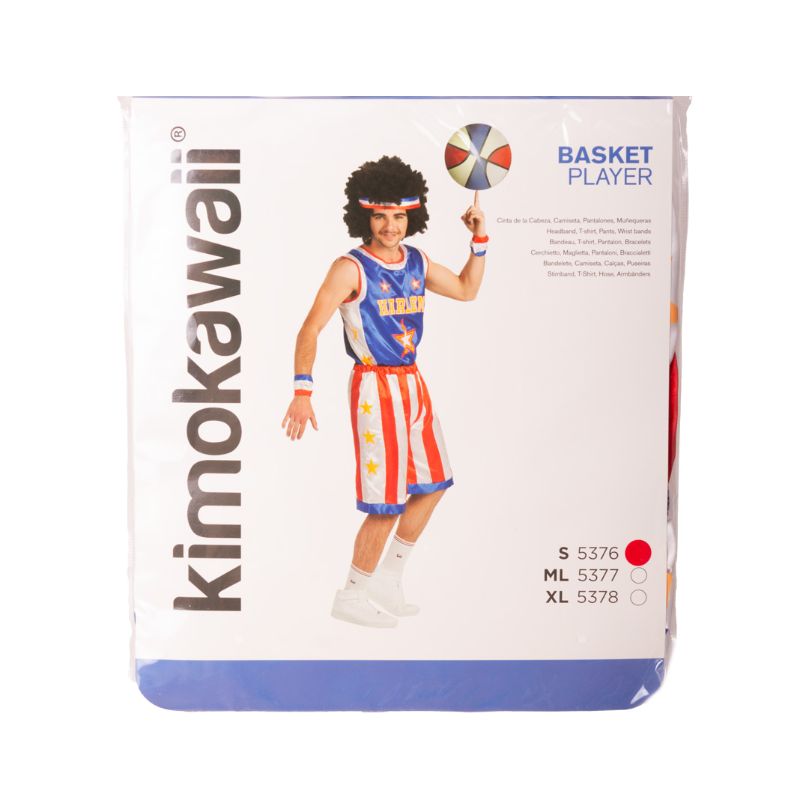 Disfraz Jugador de Baloncesto Americano