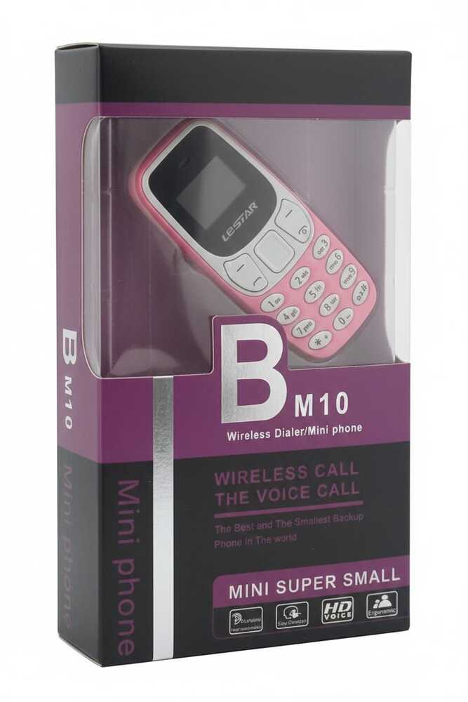 Telefono Mini Rosa Karawan | Mini Móvil BM10 Rosa | Correos Market