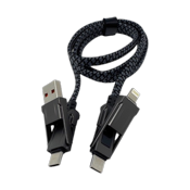 miniatura Cable USB 4 en 1 Multifuncional ZL-ZJ15 100-300 cm 1