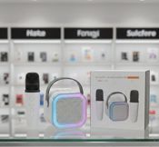 miniatura Altavoz Karaoke K12 Portátil con Micrófono Bluetooth y Batería Recargable 3