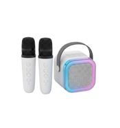 miniatura Altavoz Karaoke K12 Portátil con Micrófono Bluetooth y Batería Recargable 1