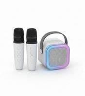 miniatura Altavoz Karaoke K12 Portátil con Micrófono Bluetooth y Batería Recargable 4