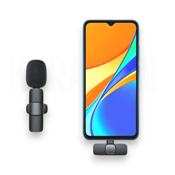 miniatura Mini Micrófono Inalámbrico para Móvil K8 Tipo C 4