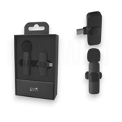 miniatura Mini Micrófono Inalámbrico para Móvil K8 Tipo C 3