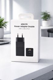 miniatura Cargador 65W con 2 Puertos USB-C y 1 USB-A Compacto Negro 2