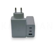 miniatura Cargador 65W con 2 Puertos USB-C y 1 USB-A Blanco 3