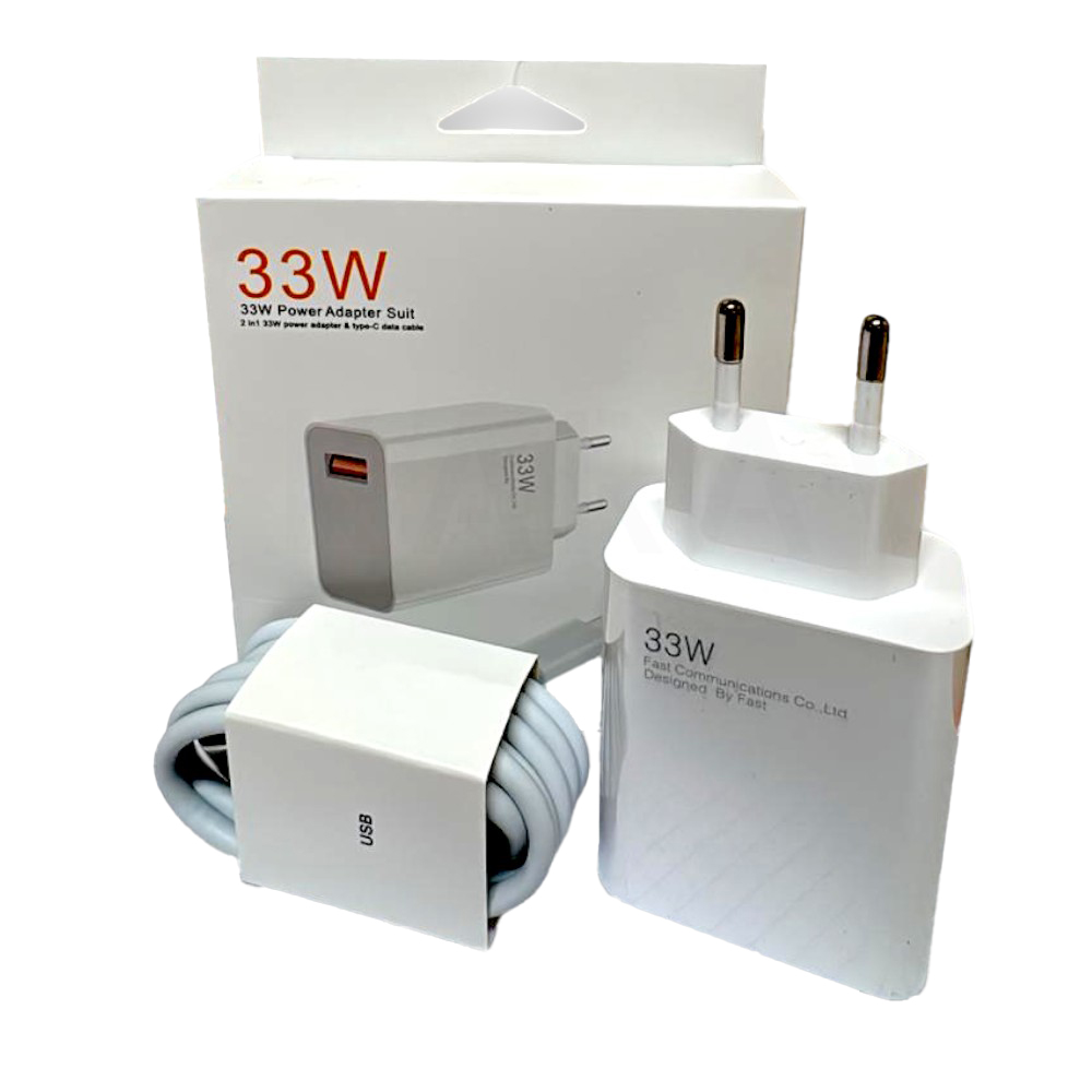 Adaptador de Corriente 33W Power Adapter Suit Carga Rápida