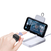 miniatura Anillo Multifuncional Bluetooth con Control Remoto y Navegación Web 2