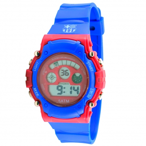 FcBarcelona 7001440 Reloj de Pulsera Digital Unisex Color Azul