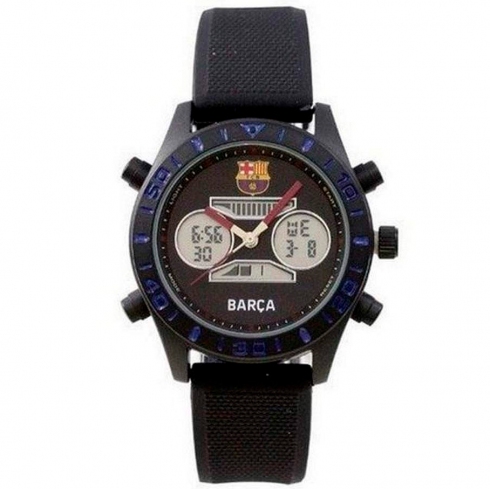 FcBarcelona 7004008 Reloj de Pulsera Analógico / Digital Unisex Color Negro