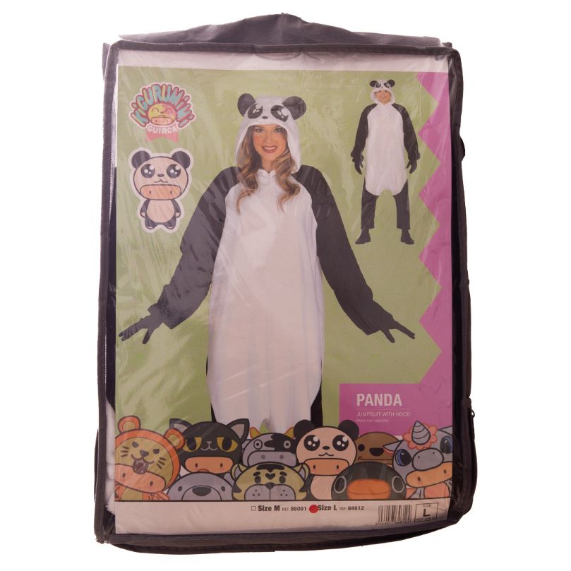 Disfraz Pijama Oso Panda Unisex