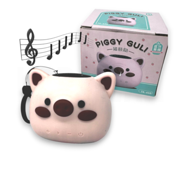 miniatura Altavoz Inalámbrico Pequeño Portátil con Diseño y Conectividad Bluetooth - Cerdo 3