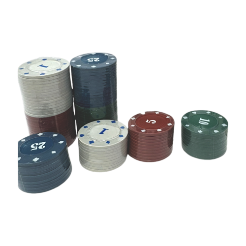 100 Fichas para Juego de Póker 1
