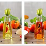 miniatura Aceitera de Cristal con Infusor de Sabores 500ml 4