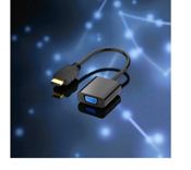 miniatura Adaptador HDTV a VGA-AV 2