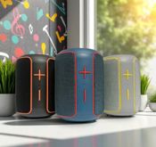 miniatura Altavoz Heavy Bass BT 5.4 Modo Espejo con Efecto Óptico 2