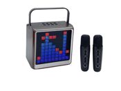 miniatura Altavoz Karaoke SD-509 Bluetooth Portátil con Leds RGB Negro 1