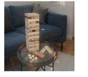 miniatura Juego de Bloques de Madera Natural 54 Piezas 3