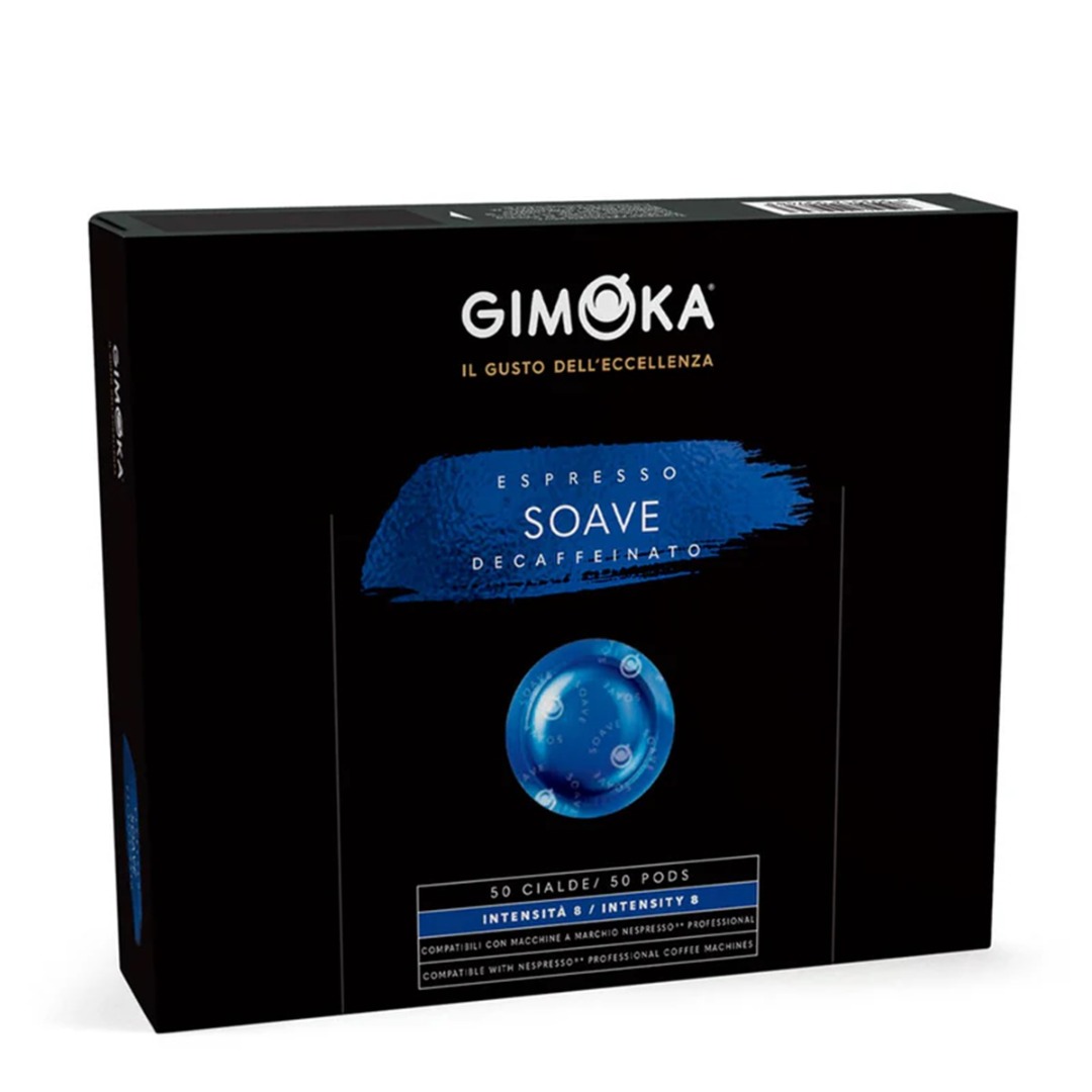 Café Gimoka Espresso Soave Decaffeinato 50 cápsulas