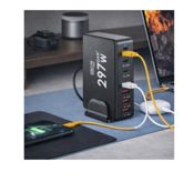 miniatura Estación de Carga de Escritorio con 8 Puertos USB 3