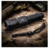 miniatura Linterna LED Recargable Modelo 2307 con Zoom Ajustable y Batería de Alta Capacidad 5