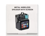 miniatura Altavoz inalámbrico metálico con pantalla 3
