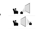 miniatura Pantalla de Proyección Apeman PS100 Tela Plegable 8