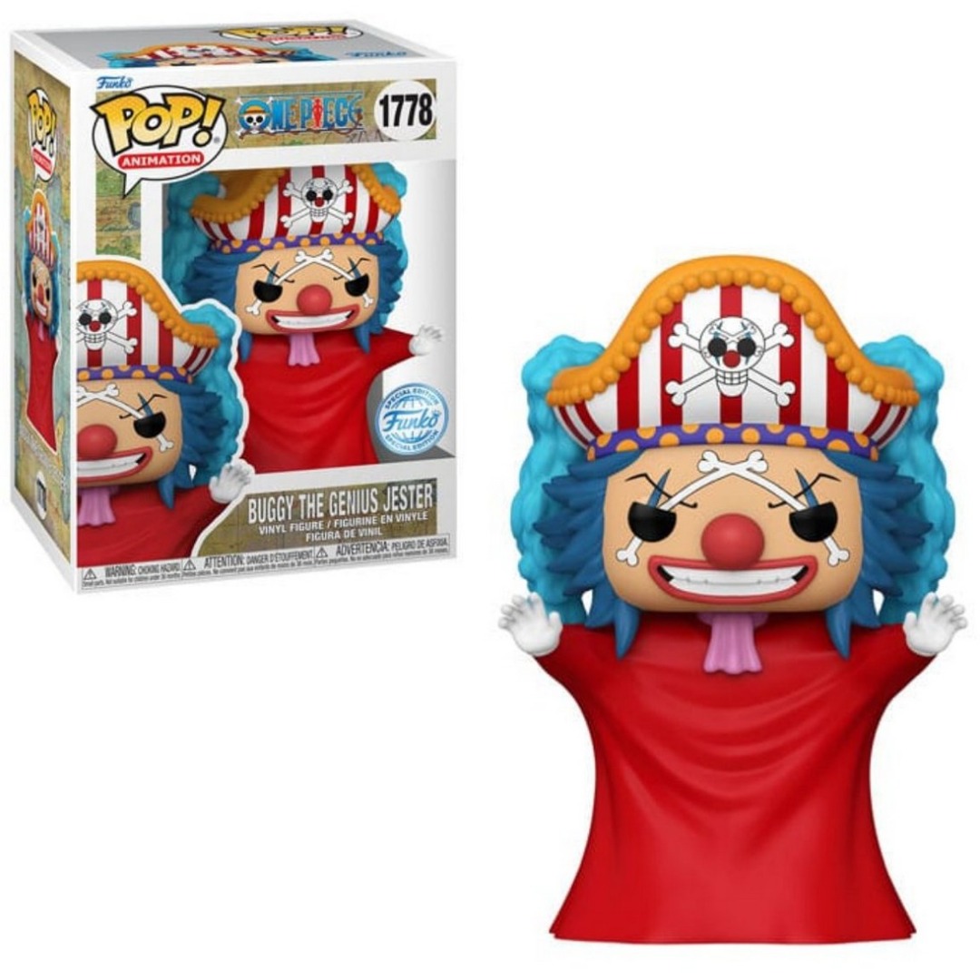Funko Pop One Piece Exclusivo Buggy The Genius Jester 1778 1