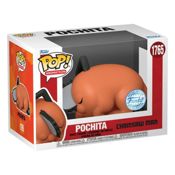 miniatura Funko Pop Chainsaw Man Pochita Dormido Exclusivo 1765 3