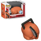 miniatura Funko Pop Chainsaw Man Pochita Dormido Exclusivo 1765 1