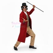 miniatura Disfraz de Chocolatero Adulto – Traje de Fantasía M/L 3