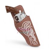 miniatura Pistola de Vaquero de Juguete con Funda 2