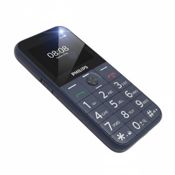 miniatura Teléfono Philips Xenium E163 Azul con Teclas Grandes y Batería Larga Duración 1