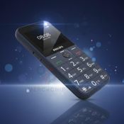 miniatura Teléfono Philips Xenium E163 Azul con Teclas Grandes y Batería Larga Duración 4