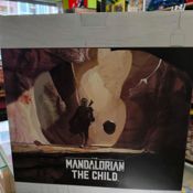 miniatura Figura Estatua Sideshow The Mandalorian Baby Yoda El Niño Grogu a Tamaño Real 2