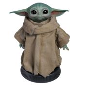 miniatura Figura Estatua Sideshow The Mandalorian Baby Yoda El Niño Grogu a Tamaño Real 1
