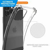 miniatura Funda Transparente Antigolpes para iPhone 4