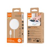 miniatura Cargador Inalámbrico Magnético ECO MagCharge 15W – Carga Rápida y Sostenible 4