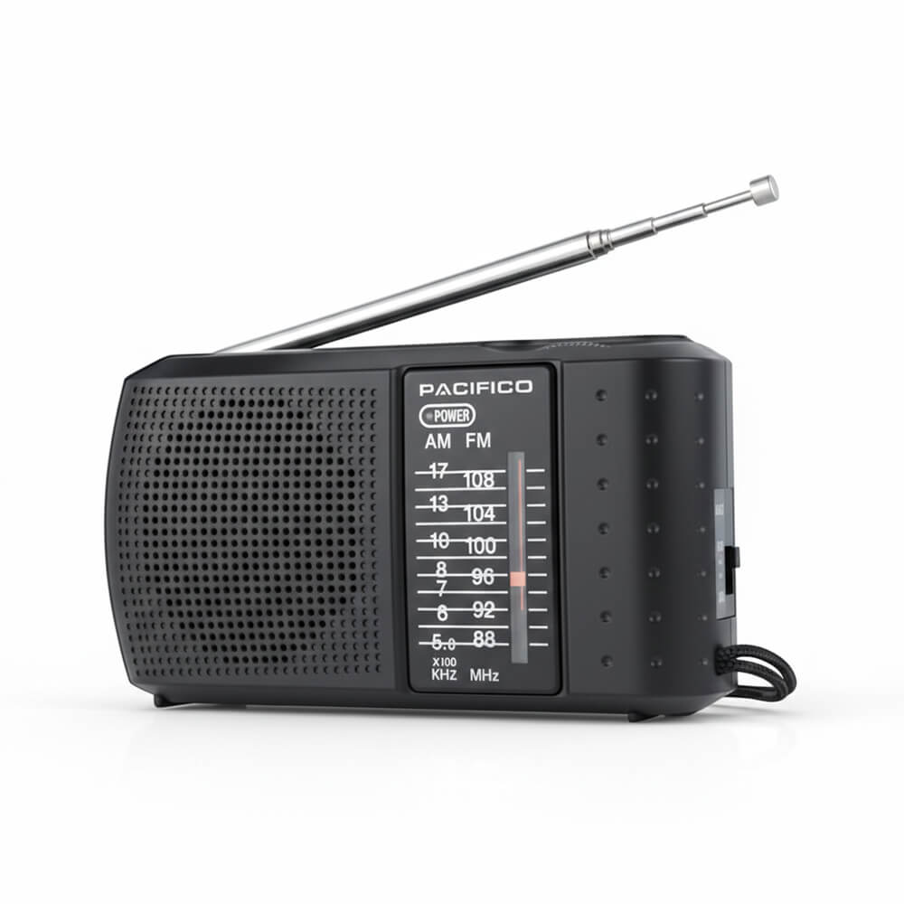 Radio Portátil Pacífico NP-RA2053 – AM/FM a Pilas y Diseño Compacto 1