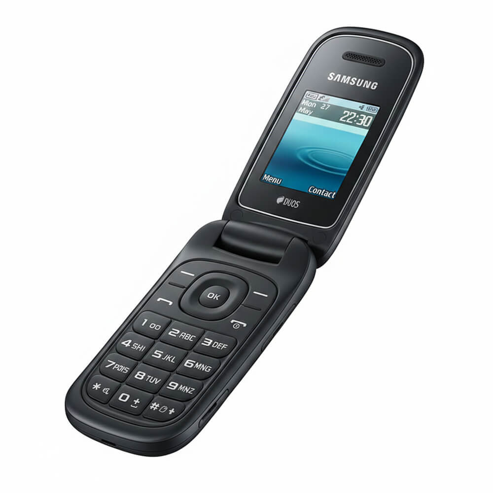 Samsung GT-E1272 Teléfono de Tapa Clásico Compacto y con Dual SIM 1